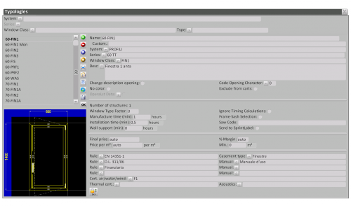 Opera Job ManagementTypologies