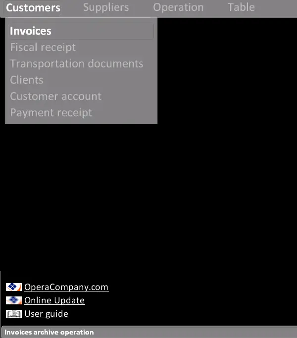 Opera Accounting Management